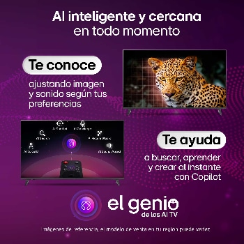 LG QNED evo AI QNED85 Mini LED’s alpha 8 AI Processor 4K Gen3 glows in blue light on a circuit board, highlighting AI processing performance with NPU x5.0 Faster Neural Processing, GPU 10% More Powerful Graphics, and 20% Memory Enhanced Throughput.